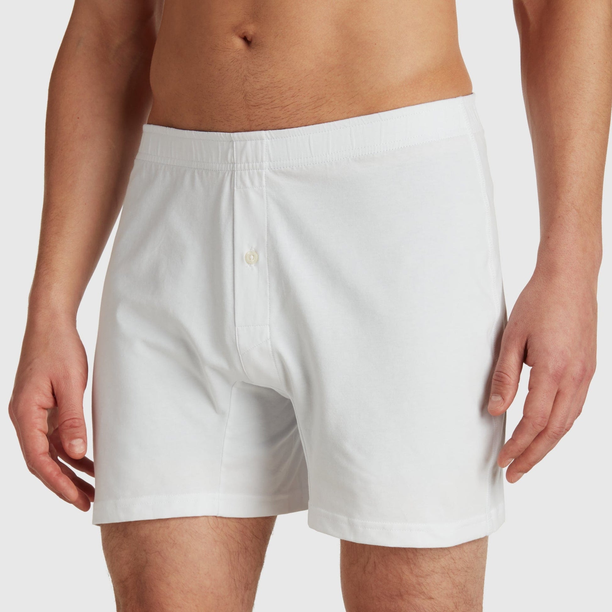 B.Draddy Clothing WHITE / SML RICHARD BOXER