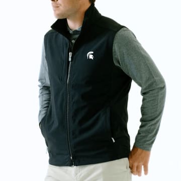 MICHIGAN STATE | EVERYDAY VEST | COLLEGIATE - B.Draddy ASPHALT/DARK KNIGHT / SML MICHIGAN STATE | EVERYDAY VEST | COLLEGIATE