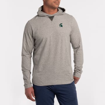 Michigan State | WILLIE HOODIE | COLLEGIATE - B.Draddy GREY HEATHER/CHARCOAL / SML Michigan State | WILLIE HOODIE | COLLEGIATE