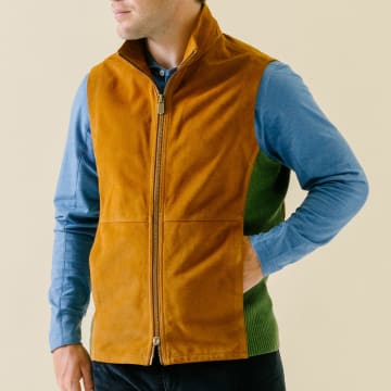 LOMOND VEST - B.Draddy COGNAC / SML LOMOND VEST