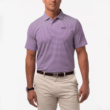 JMU | JIMMY POLO | COLLEGIATE - B.Draddy PURPLE / SML JMU | JIMMY POLO | COLLEGIATE