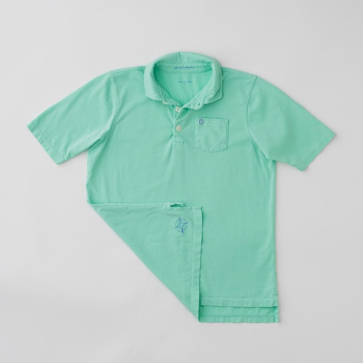 JUNIORS BILLY POLO- SALE - B.Draddy Clothing SEAGLASS / 2 JUNIORS BILLY POLO- SALE