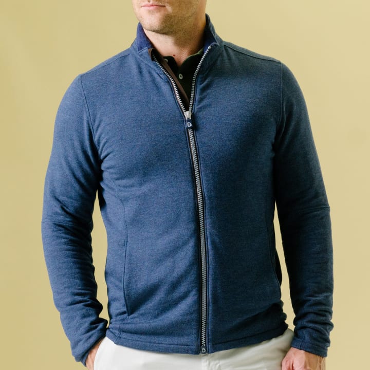 MARA FULL ZIP - B.Draddy REGAL HEATHER / SML MARA FULL ZIP