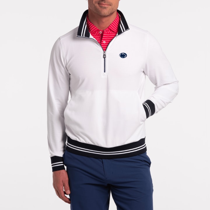 PENN STATE | FURYK PULLOVER | COLLEGIATE - B.Draddy WHITE / SML PENN STATE | FURYK PULLOVER | COLLEGIATE